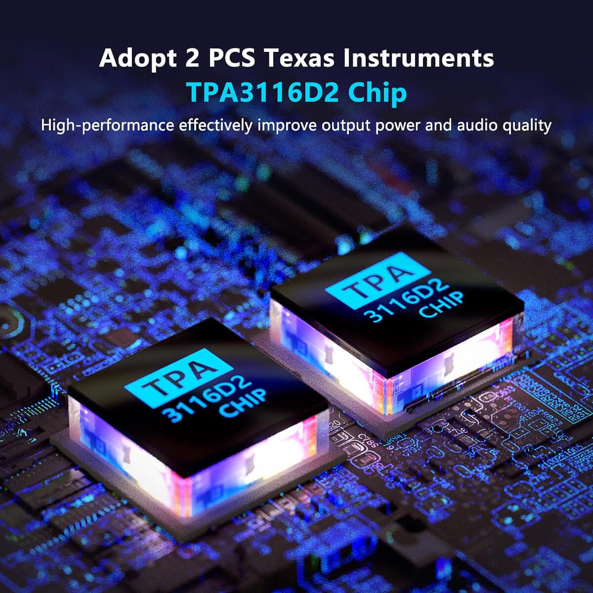 Fosi Audio BT30D Bluetooth 2.1 CH Power Amplifier - Image 4