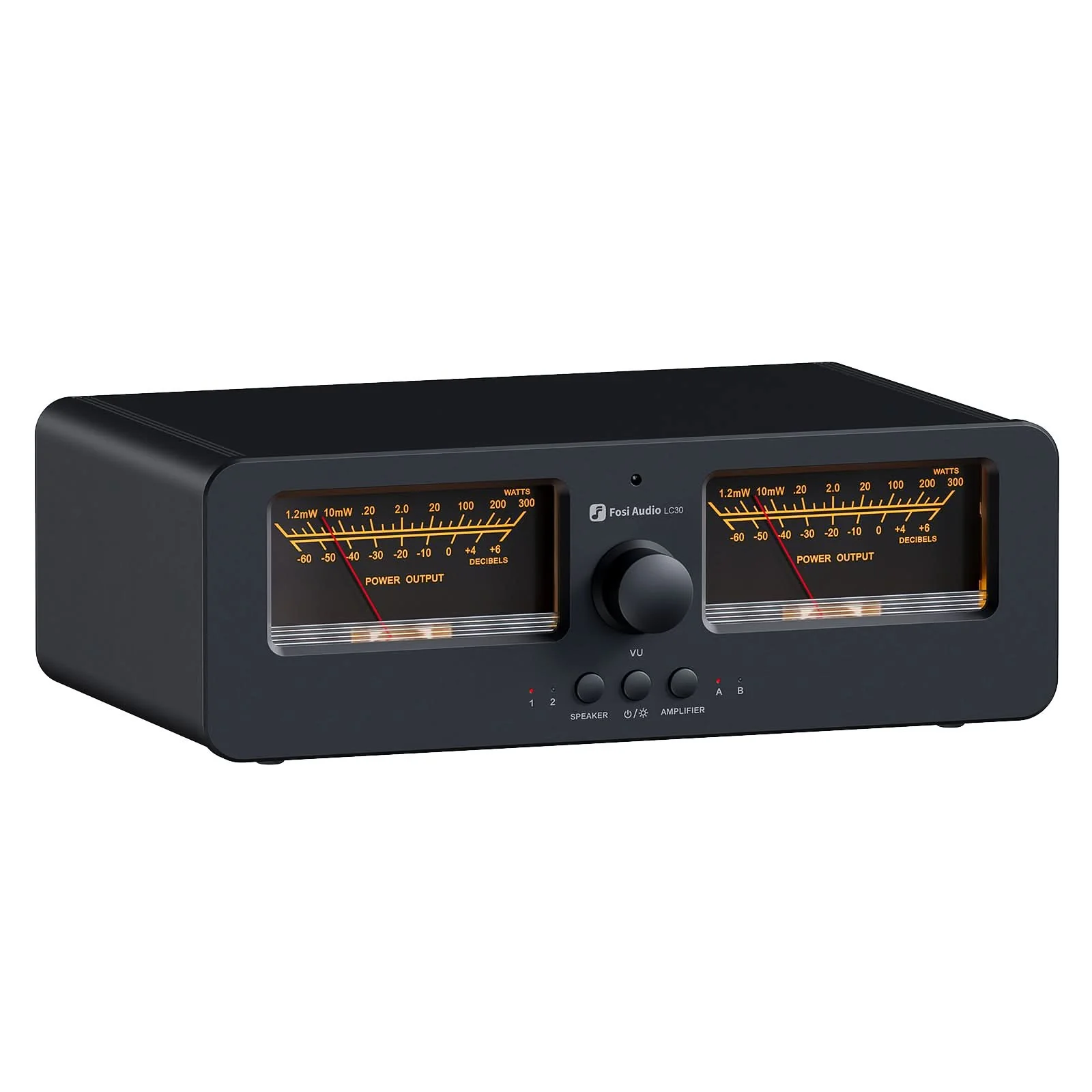 Fosi Audio LC30 VU Meter Amplifier Speaker Selector - Image 10