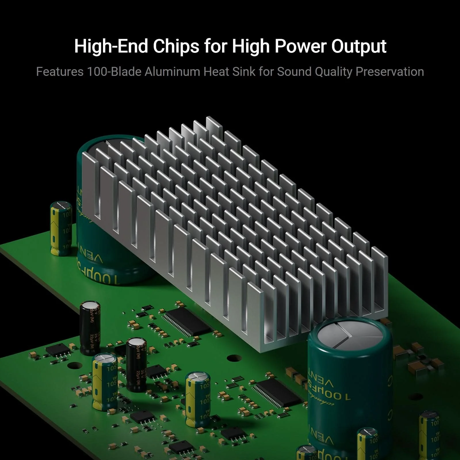 Fosi Audio MC351 2.1 Channel Integrated Amplifier - Image 5