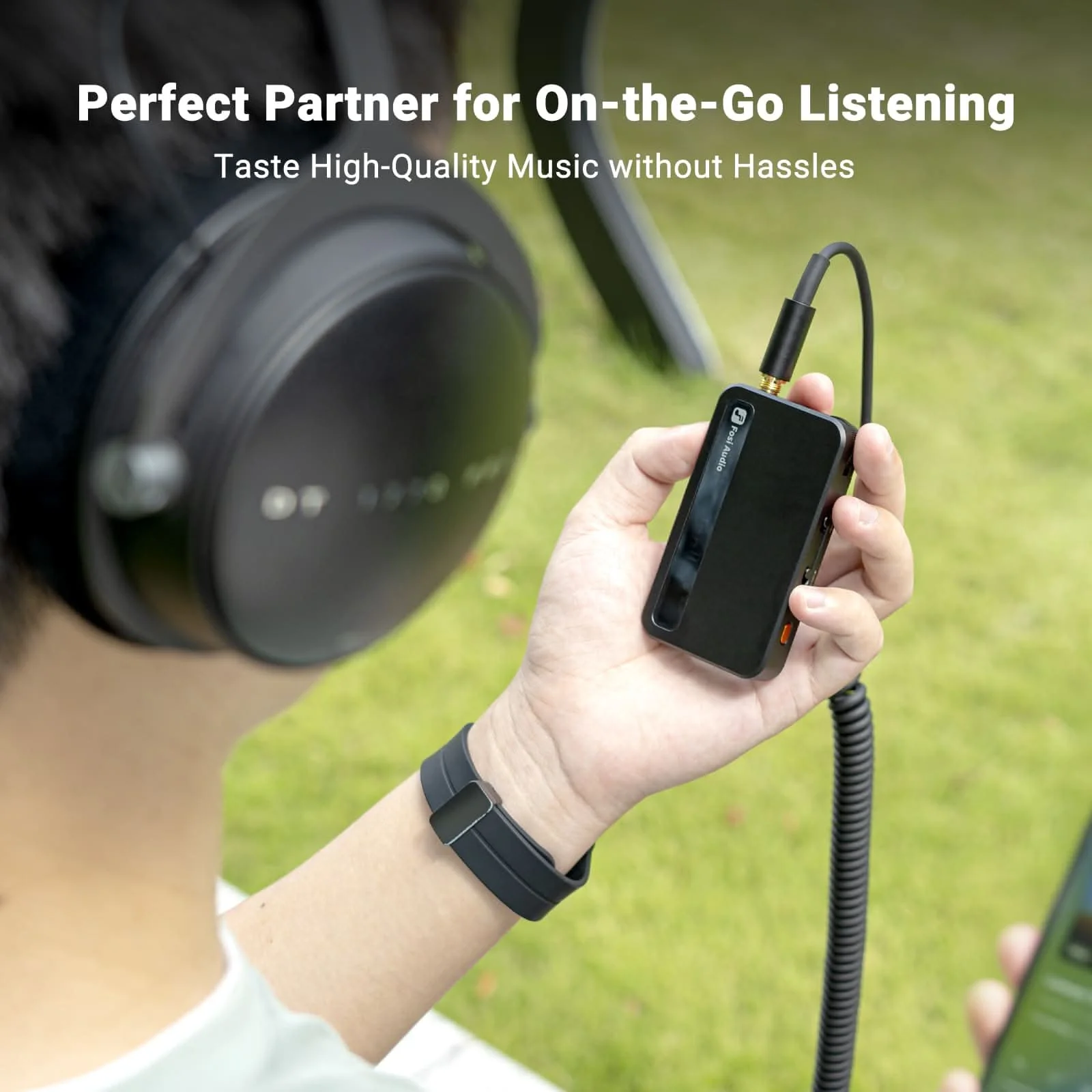 Fosi Audio N3 Portable Bluetooth Headphone Amplifier - Image 3