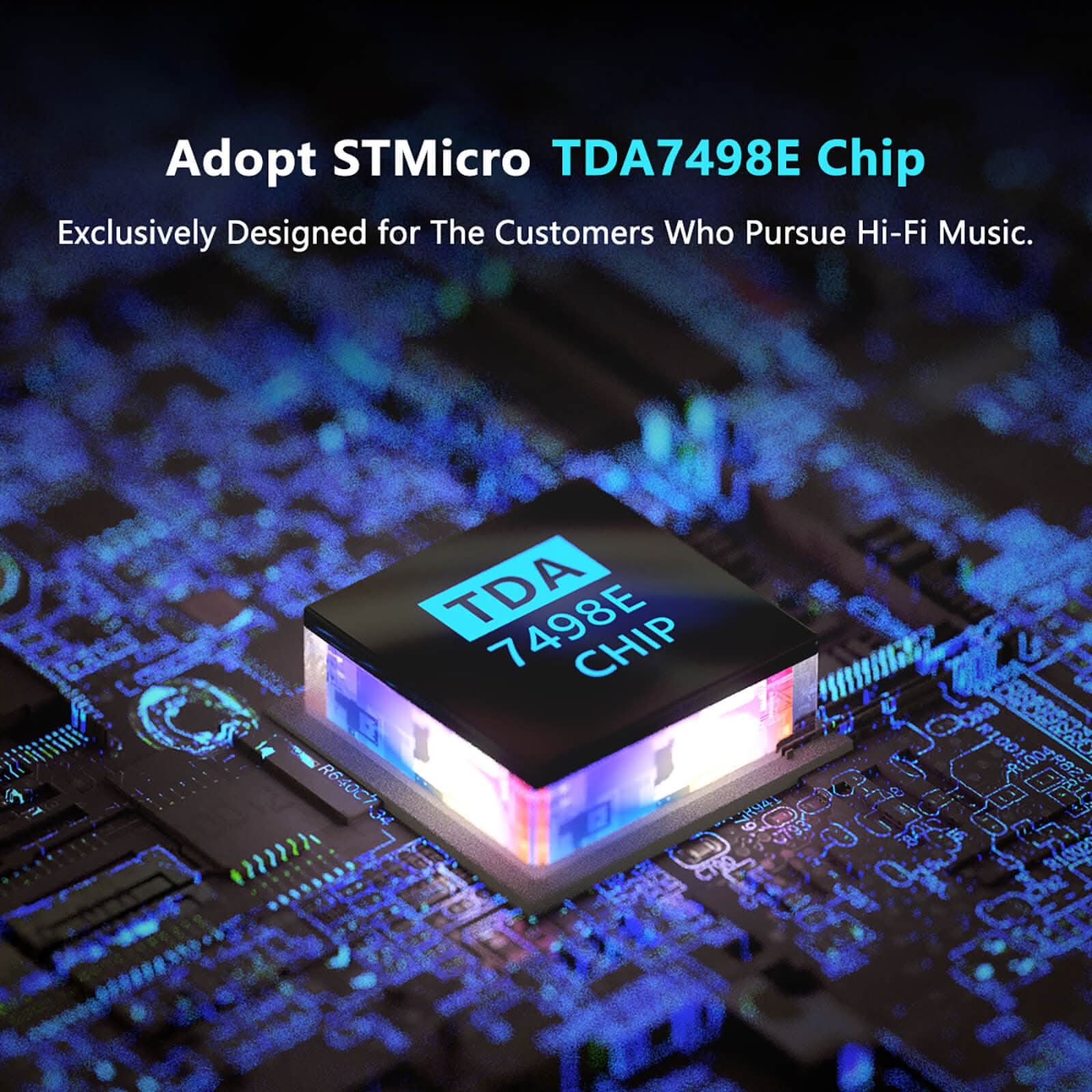 Fosi Audio TDA7498E Stereo Audio Amplifier - Image 5